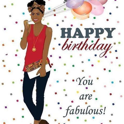 Image Result For Happy Birthday African American Woman