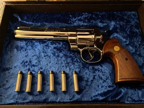 Colt Python 6 Nickel Unfired Sold Pf Sass Wire Classifieds Sass