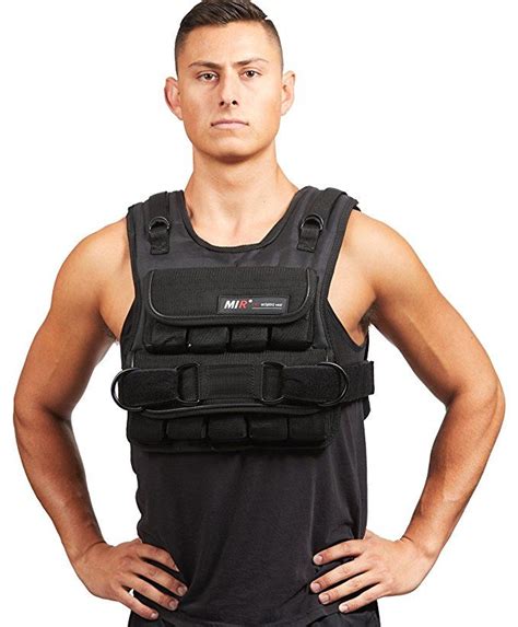 Mir Adjustable Weighted Vest Review Weighted Vest Workout Vest