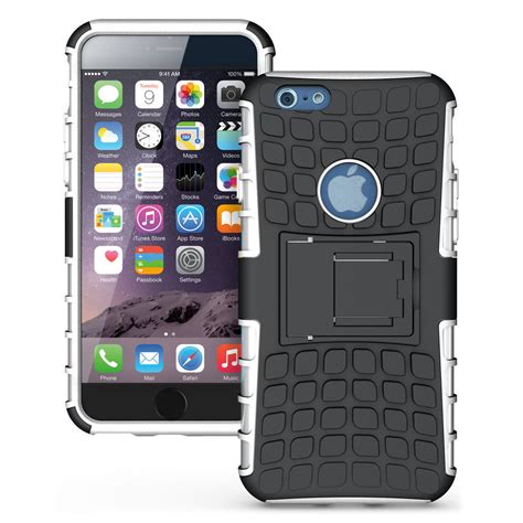 Tough Rugged Shockproof Case Apple Iphone 6s Plus White