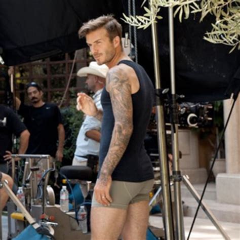 David Beckham Strips Down For Sexy Handm Underwear Campaign E Online