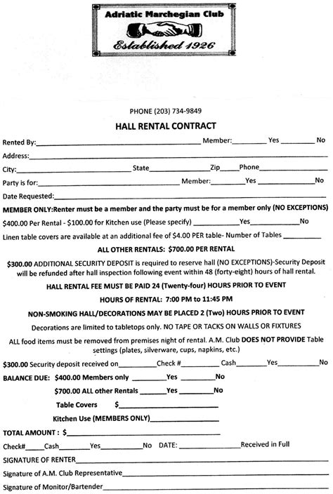 A rent agreement can either be a lease or a licence and will be treated accordingly, based on the terms and conditions and renting period mentioned in the agreement. Our Hall Rental Agreement Banquet Contract Agreement | Theearthe