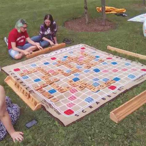 Giant Scrabble Rental Outdoor Games Phoenix Amusements