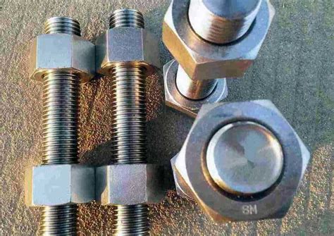 Articles Nitronic 60 Stud Bolt Alloy 218 Uns S21800 For Aanya Steel