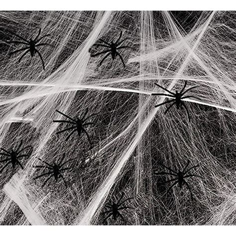 Dream Loom Halloween Spider Websstretch Spooky Spider Webbing With 24