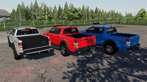 МОД Ford Ranger Raptor 2019 V10 ДЛЯ Farming Simulator 2019 Fs 19