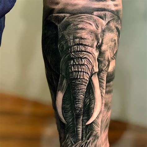 Details More Than 76 Elephant Tattoo On Neck Esthdonghoadian