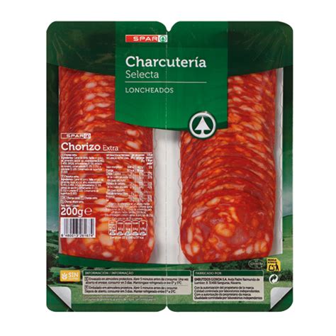 Chorizo Extra Spar Formato Bi Pack 180 Grs Spar