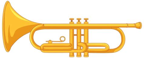 Premium Vector Trumpet Musical Instrument Isolated
