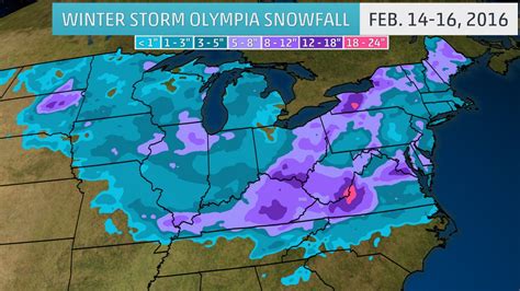 Winter Storm Olympia Drops Over 20 Inches Of Snow In Parts Of New York