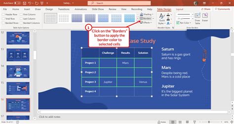 How To Draw Table Borders In Powerpoint Brokeasshome Com