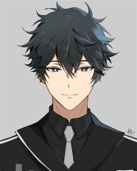 ️anime Boy Hairstyles Drawing Free Download