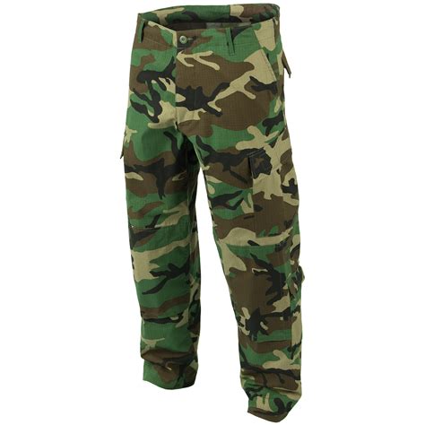 acu ripstop army combat mens trousers cargo military pants woodland camo s xxl ebay