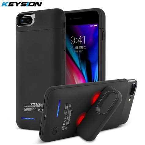 Keysion 30004200mah Portable Charging Case For Iphone 8 7 6s Plus