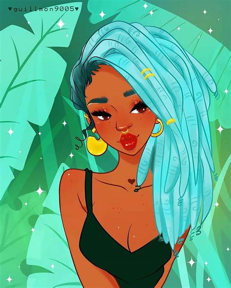 25 black girl character art illustrations you ll love beautiful dawn designs in 2021
