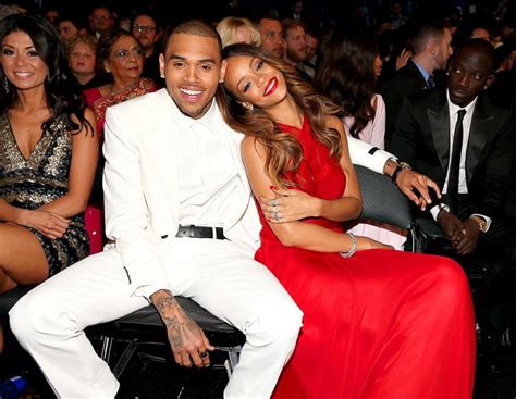 Chris Brown Comments On Rihannas Instagram Photo Fans React