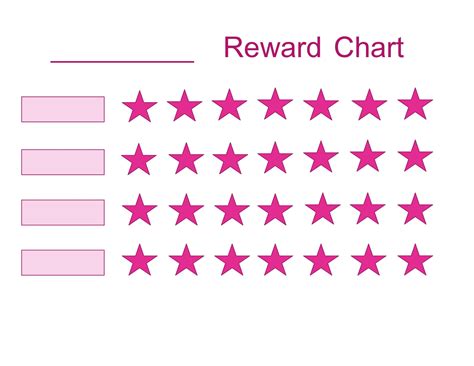 Monthly Reward Chart Printable