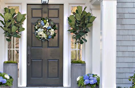 Best Front Door Color For A Gray House Gray House Door