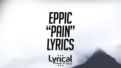 Eppic Pain Feat Caitlin Weber Lyrics Youtube