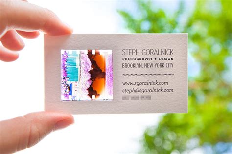 Maybe you would like to learn more about one of these? How to Make Your Own Photographic Negative Business Cards