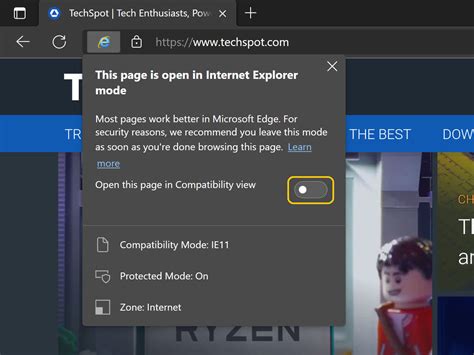 How To Keep Using Internet Explorer In Microsoft Edge With IE Mode The Reimage Blog