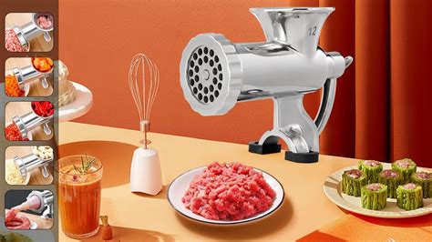 Manual Meat Grinder Stainless Steel Hand Meat Grinder Commercial