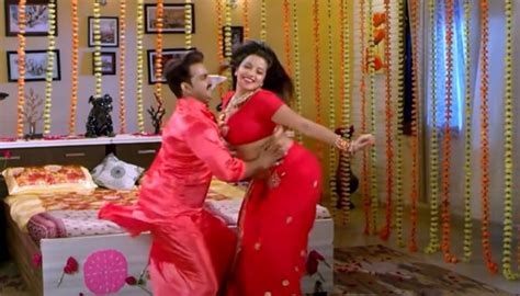 Monalisa Sexy Video Bhojpuri Actress Pawan Singhs Song ‘suhag Raat