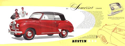 1950 Austin A40 Somerset Coupe Brochure