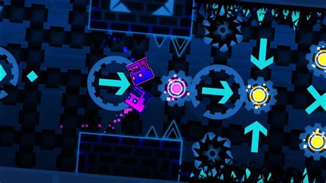 Geometry Dash Blue Hell Easy Demon By Lazye 1coin Free Demon