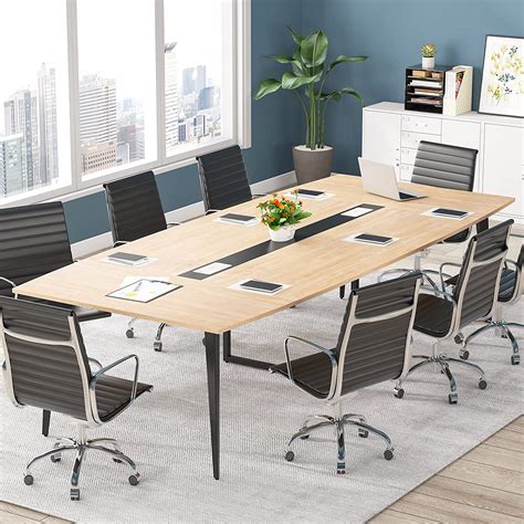 Buy Tribesigns 8ft Conference Table 9448l X 4724w X 2952h Inches