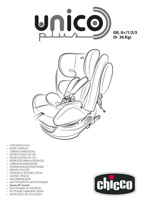 Manuale D Istruzioni Del Chicco Unico Plus QualeSeggiolinoAuto It