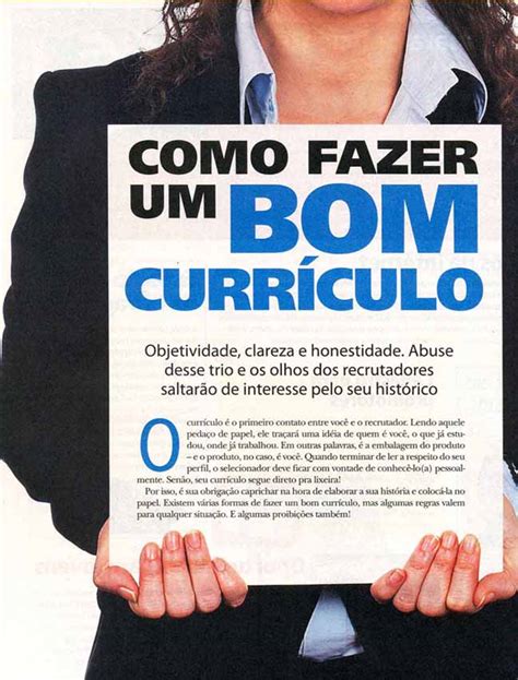 Mundo Digital Dicas Para Fazer Um Bom Currículo