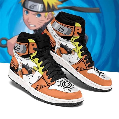 Uzumaki Run JD S Sneakers Funny Custom Anime Shoes For Fan GearAnime Naruto Shoes Costume