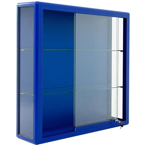 Wall Mounted Glass Display Cabinet With Sliding Door Display Cabinets