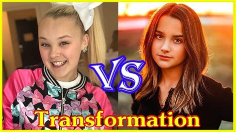 Jojo Siwa Vs Annie Leblanc Transformation From 1 To 15 Years Old Youtube