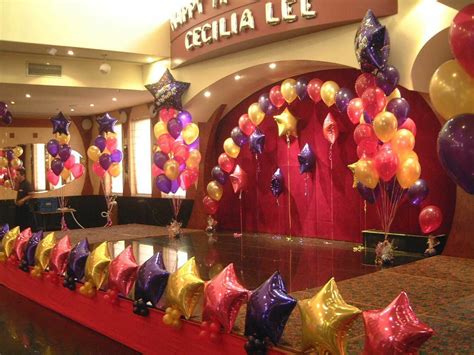 Farewellparty Farewell Birthdayparty Dekorasimeja Heliumballoon