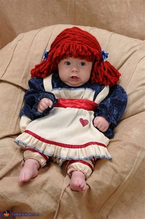 Cute Raggedy Ann Baby Costume Photo 36