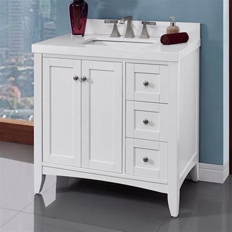Looking for traditional hampton and shaker style vanity in melbourne? Fairmont Designs Shaker Americana 36" Vanity Drawer-right ...