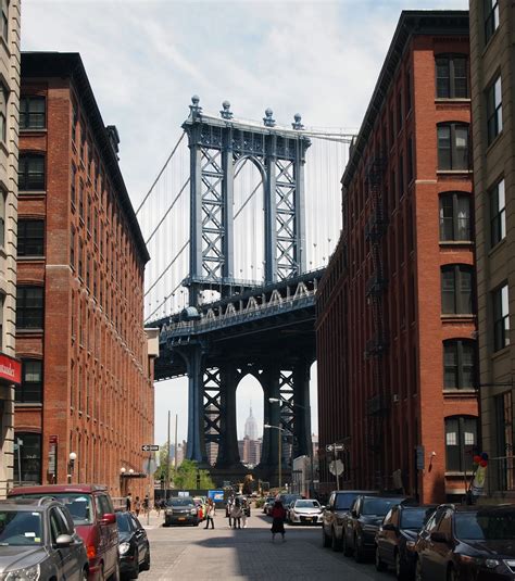 Exploring New York Brooklyn Bridge And Dumbo