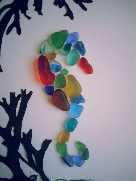 This Beautiful Rainbow Coloured Seaglass Was Beach Combed From Seaham By Greenfox Sea Crafts
