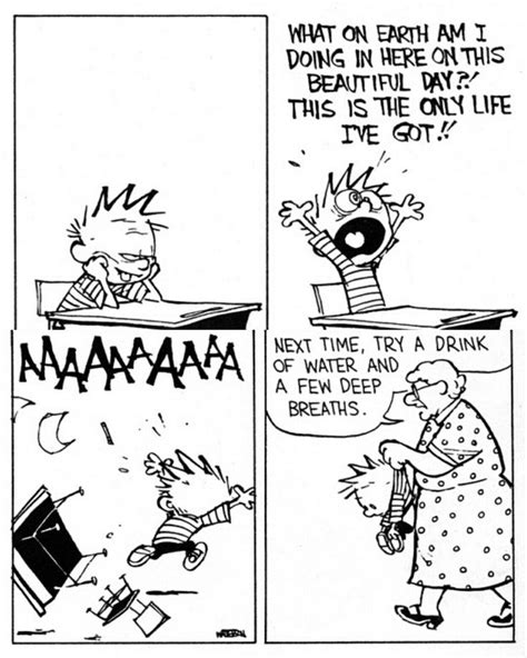 Calvin Y Hobbes Calvin And Hobbes Quotes Fun Comics Cartoons Comics