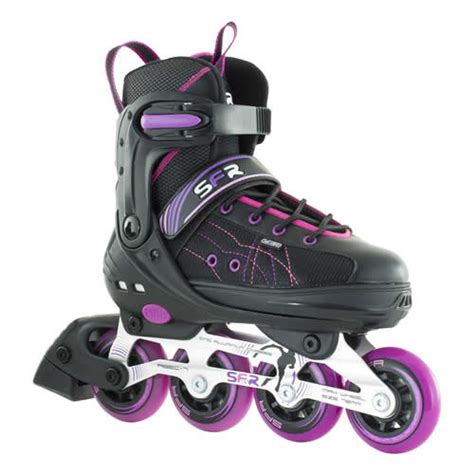 Toddlers, older kids, and teens will never say no to a stylish pair of rollerblades. SFR Roller Blades - RX-XT Black/Pink Kids Inline Skates ...
