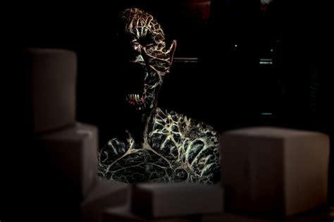 Wallpaper Dark Creature Creepy Horror Sculpture