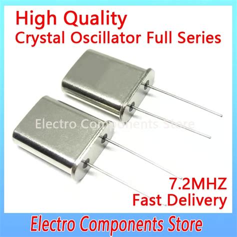 5pcs 49u Hc 49u Crystal Quartz Resonator 72mhz 72m 2pin Passive Chip