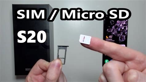 Scroll down and touch format sd card and follow the prompts. Samsung Galaxy S20 / S20+ / S20 Ultra 5G How to Insert SIM Card & Micro SD - All Tech News