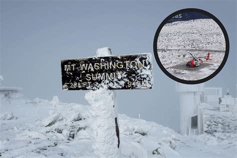 Watch This Guy Get Ragdolled By 109 Mph Winds Atop Mt Washington