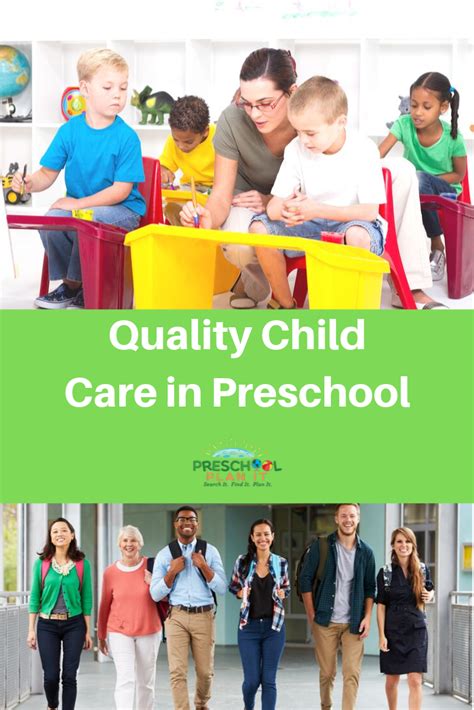 Develop Quality Child Care Through Quality Staff Preschool Plan It