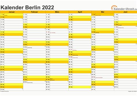 Feiertage 2022 Berlin Brandenburg
