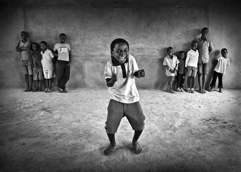Hd Wallpaper Kid Children Black Dancing Laugh Smile Black And Wite