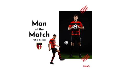 Soccer Man Of The Match Template Kickly